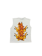 Load image into Gallery viewer, White ADAD Flame Tee
