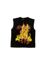 Load image into Gallery viewer, Black ADAD Flame Tee
